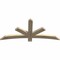 Ekena Millwork Alberta Rough Sawn Timber Gable Bracket, Douglas Fir, 60"W x 27"H x 2"D x 4"F, 11/12 Pitch GBW060X27X0204ALB00RDF - alternate 4